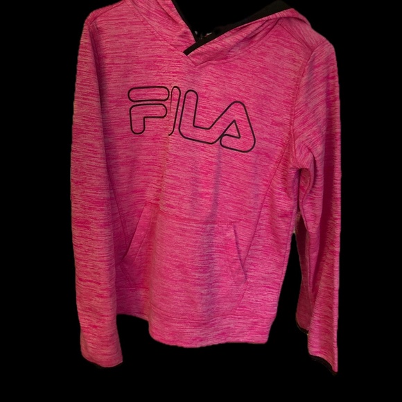 Girls Pink Hoodie Size 14/16 - Picture 2 of 3